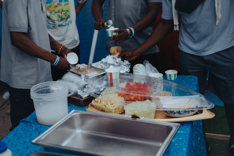 Mod Pizza bottled water sparkling flat beverage options